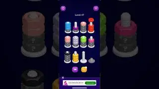 Nut Sort L&ouml;sung Level 47 Walkthrough