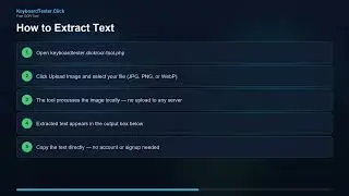 How to Extract Text from Images Free — Browser OCR (No Upload)