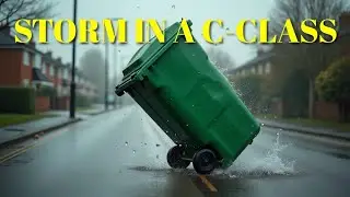 Stormy Bin Day Vlog | Flying Wheelie Bins & UK Weather Chaos