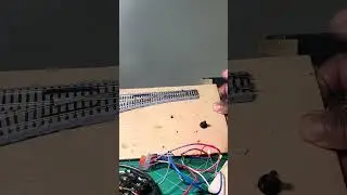 Azatrax LARY DCS Latching Relay with KATO Turnouts.