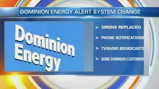 Dominion Energy changing alert system near Surry