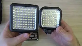 Сравнение Godox LED36  и Godox LED64