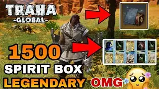 Traha Global Legendary Package got  1500 OMG 🤔 Spirit CP Increase wow 🤩🤩🤩