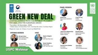 [Webinar] Build Back Better: Green New Deal in Korea, Rwanda and the European Union