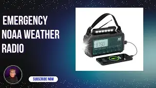 Emergency NOAA Radio With Solar Panel