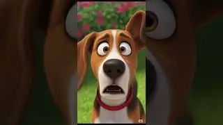Brave Dog Saves Little Girl from Snake in Backyard 🐶❤️🐍 #animalbravery #funny #disney #animated