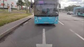 Автобус 96 маршрут МАЗ-203.947 38031, Автобус 282 маршрут МАЗ-206.947 38348 Дунайский Проспект