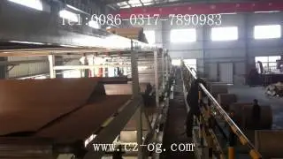 Five ply Corrugated board production line