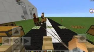 L'arrivée de deux nouveaux chevaux au club equestre minecraft pe 🐴