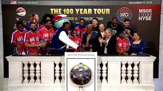 The NYSE welcomes Madison Square Garden and The Harlem Globetrotters! (NYSE: MSGE)