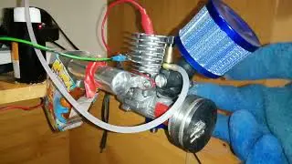 Nitro engine (2.5cc)test