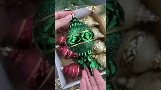 Набор елочных игрушек Vintage Christmas 15 см, 12 шт, пластик, 220042, Winter Deco