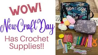 WOW! New Craft Day has Crochet Items!