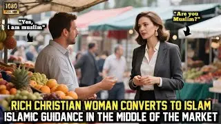 A rich Christian woman converted to Islam because of a young fruit seller