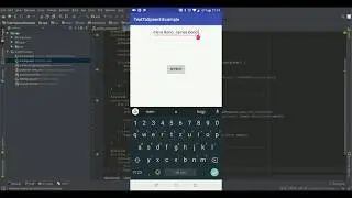 Android text to speech example