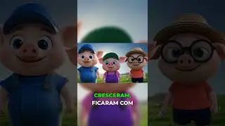 Os Tr&ecirc;s Porquinhos | Conto 3D