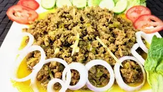 Bakra Eid Special Recipe | Hari Mirch Qeema | How to Make Keema with Green Chilli