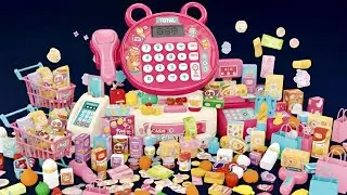 ✨ HUGE Toy Cash Register & Shopping Haul! (ASMR Unboxing & Play) | Satisfying Sounds! 🛒