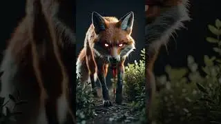 KHOONI FOX #youtube #shorts #viral #trending #animation #cartoon #fox #dangerous #ai #world #india