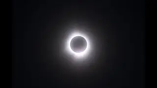 Total Solar Eclipse 4/8/2024: Full, Real-Time Video of Totality