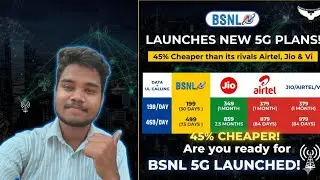 BSNL 5g Launch||Cheap Plans #ajeettechme @bsnlsocialmedia3450 