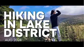 Hiking in Lake District in August 2024