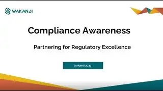Compliance Awareness Webinar by Grace Ntambi