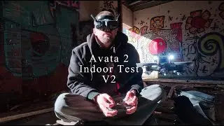 Dji Avata 2 v.2 | Тест в помещении. GPS отсутствует! Только датчики.
