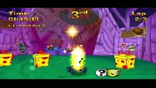 Nicktoons racing ps1