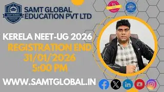 Kerela NEET-UG 2026 Registration Open