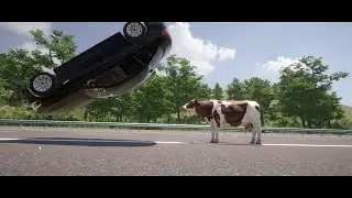 GAMEPLAY - MISSION WITH COW - Autobahn Police Simulator 3 | Radex