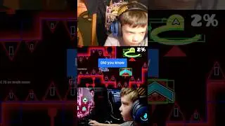 Келан победил кровавую баню с одним закрытым глазом #geometrydash #extremedemon #littleknownfacts