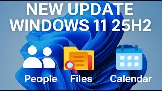 Windows 11 25H2 Update MS Companion Apps (Files, People, Calendar) # install Files People & Calendar