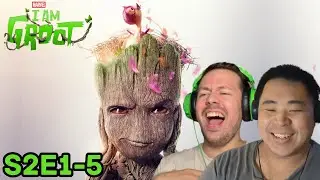 I am Groot Season 2 Episode 1 - 5 Reaction!