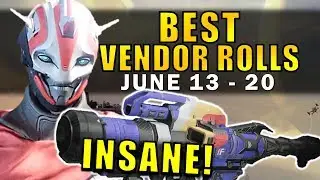 Destiny: INSANE LAUNCHER! | BEST VENDOR ROLLS! (June 13 - 20) Age of Triumph