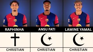 Barcelona All Players Religion 2025 | Barcelona Players