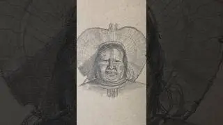 Quick drawing on Strathmore Toned Gray paper in graphite pencil. ✏️ #sketchbook #portrait #drawing