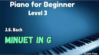 Minuet in G - J.S.Bach|Beginner Piano|Essentials 3 Beginner|Simply Piano