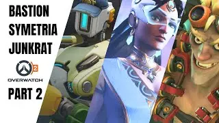 Bastion and Junkrat and Symetria - Free Mode Victory - Overwatch 2 - 15th Season April 22, 2025