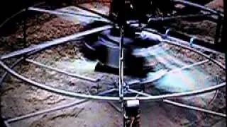 Stop of bi-rotative engine