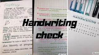 Handwriting check | Tiktok compilation
