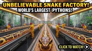 Inside the World&rsquo;s Most Secret Snake Leather Factory  How Snakeskin Becomes Luxury
