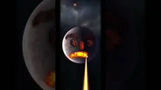 lunar moon #trendingshorts #space #planet #3dplanet #3danimation #solarsmash #astronomy #universe