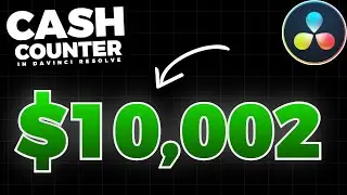 How To Add MONEY COUNTER In Davinci Resolve