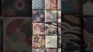 Japanese patterned textiles#japaneseculture #design #art #和柄 #textile #inspiration