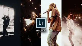 How I Edit my CONCERT PHOTOS in LIGHTROOM