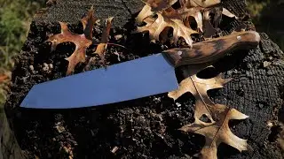 Western Kiritsuke with Bocote Handle Making
