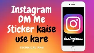 How To Use DM Me Sticker On Instagram - 2020 New Update