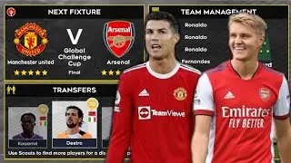 DLS 22 | Manchester united VS Arsenal | Dream League Soccer 22 Gameplay