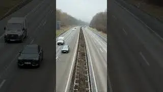 ASMR Звуки на шосе Німеччини | ASMR ambient highway sounds